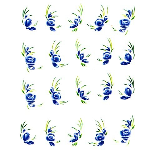 2D Nail Art One Stoke Sticker