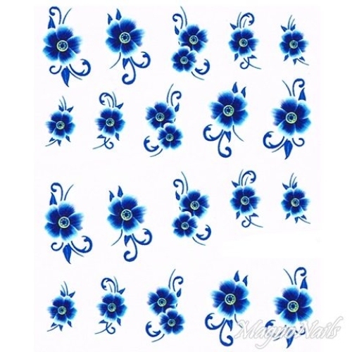 2D Nail Art One Stoke Sticker