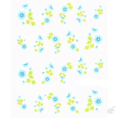 2D Nail Art One Stoke Sticker