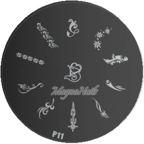 Nail Stamping Schablone P11