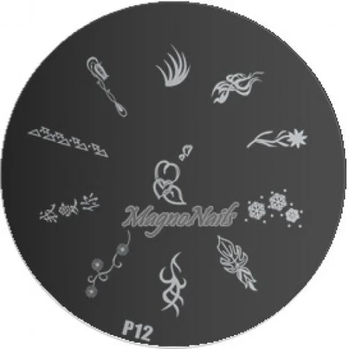Nail Stamping Schablone P12