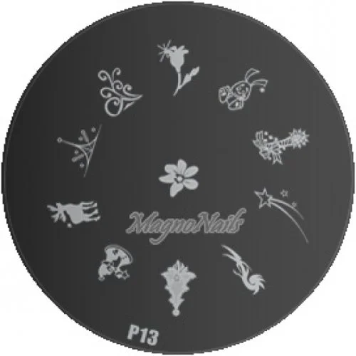 Nail Stamping Schablone P13