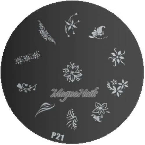 Nail Stamping Schablone P21