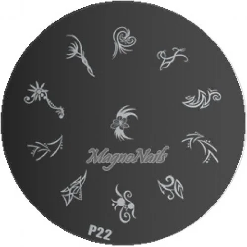 Nail Stamping Schablone P22