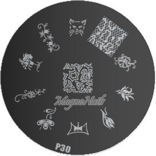 Nail Stamping Schablone P30