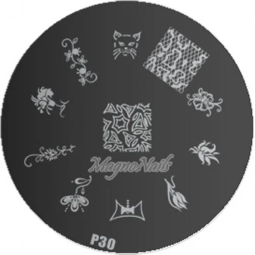 Nail Stamping Schablone P30