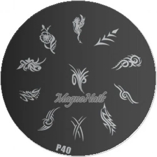 Nail Stamping Schablone P40
