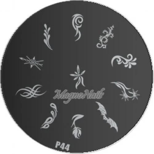 Nail Stamping Schablone P44
