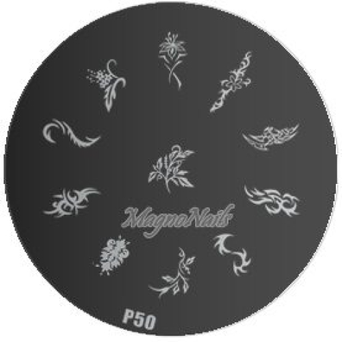 Nail Stamping Schablone P50