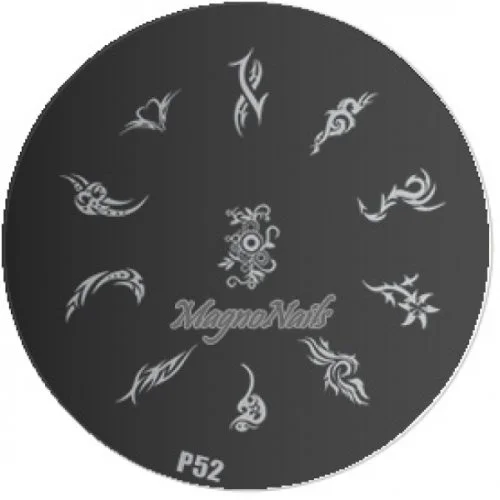 Nail Stamping Schablone P52