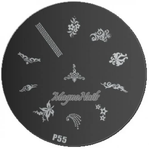 Nail Stamping Schablone P55