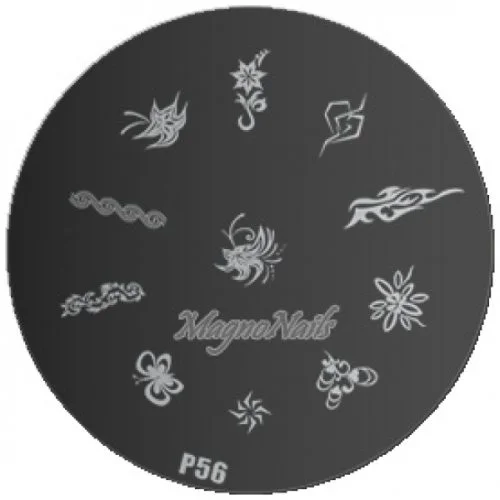 Nail Stamping Schablone P56