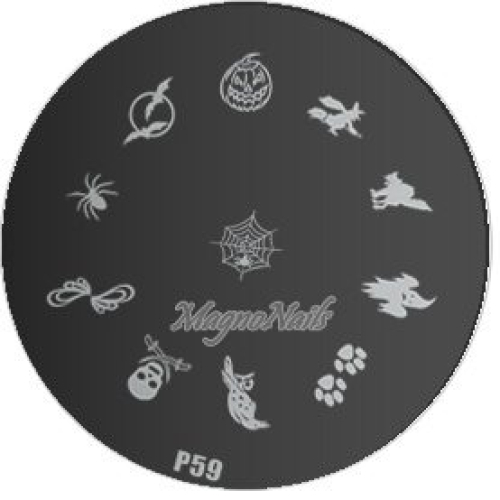 Nail Stamping Schablone P59