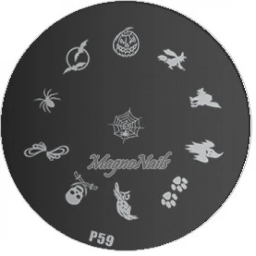 Nail Stamping Schablone P59