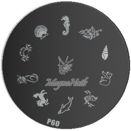 Nail Stamping Schablone P60