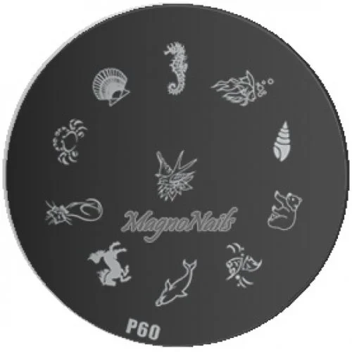 Nail Stamping Schablone P60