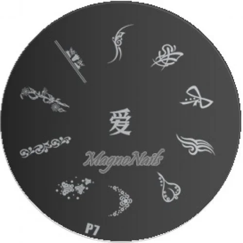 Nail Stamping Schablone P7