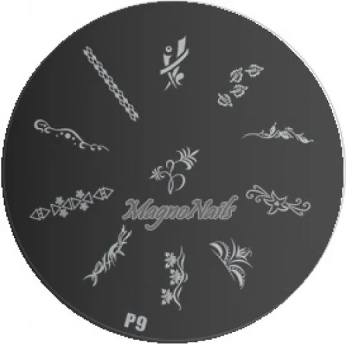 Nail Stamping Schablone P9