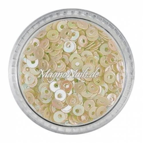 Nail Art Shapes natur rund gelocht Nailart Nails Nägel Schmuck Einleger Einlegemotive Nageldesign