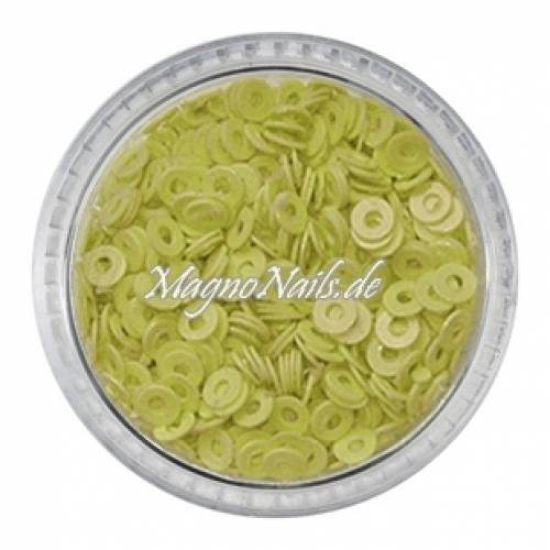 Nail Art Shapes gelb rund gelocht Nailart Nails Nägel Schmuck Einleger Einlegemotive Nageldesign