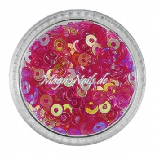 Nail Art Pailetten rund weinrot Nailart Nails Nägel Schmuck Einleger Einlegemotive Nageldesign