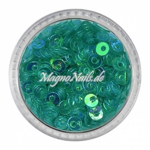 Nail Art Pailetten rund blau  Nägel Nails Nailart Nageldesign Nagel GlitzerPailetten