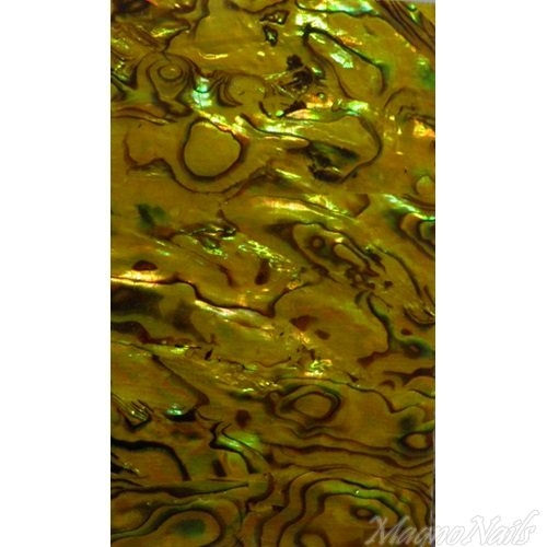 Mother of Pearl - Designer Perlmutt Sticker gelb Nail Nagelstudio Nägel Nailart Nail art