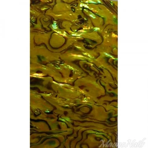 Mother of Pearl - Designer Perlmutt Sticker gelb Nail Nagelstudio Nägel Nailart Nail art