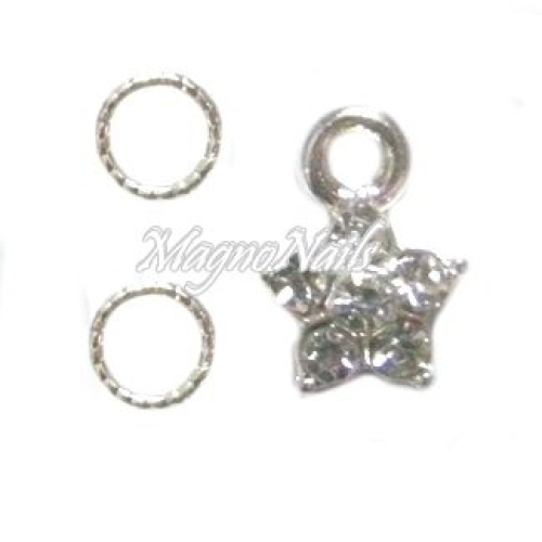 Nail Piercing Blume Nageldesign Nägel Schmuck Nails 