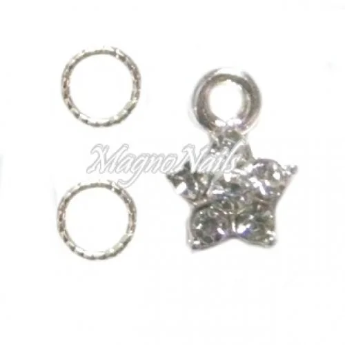 Nail Piercing Blume Nageldesign Nägel Schmuck Nails 