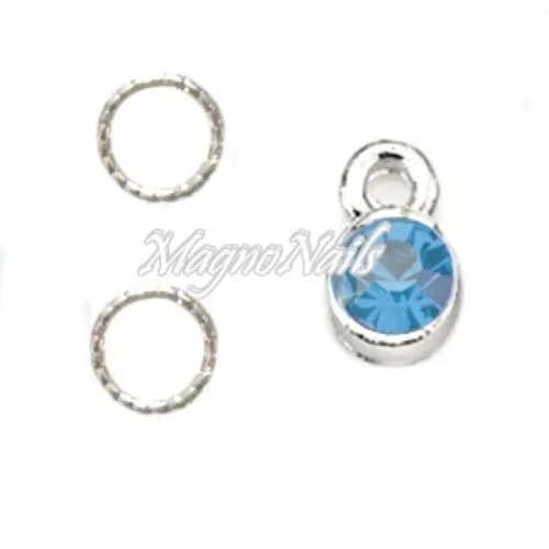 Nail Piercing rund Nageldesign Nägel Schmuck Nails 