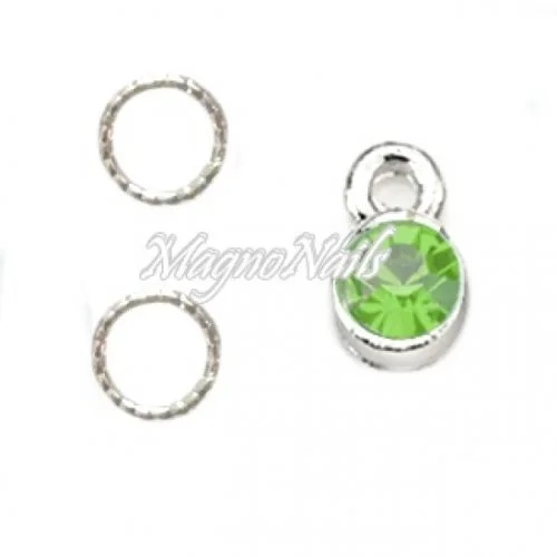 Nail Piercing rund Nageldesign Nägel Schmuck Nails 