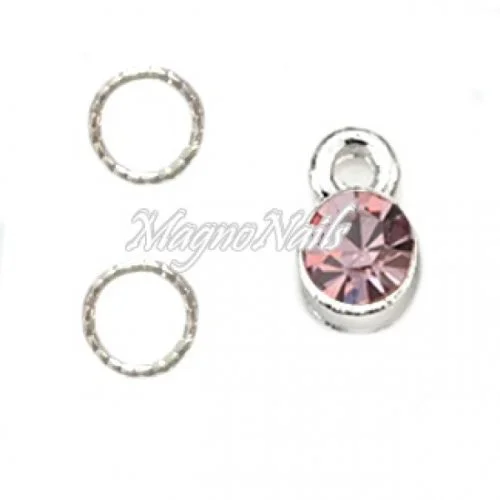 Nail Piercing rund Nageldesign Nägel Schmuck Nails 