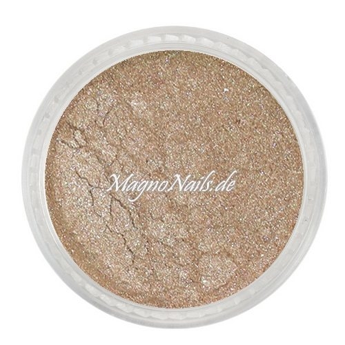 Chrome Pigment - light gold Nail Nagelstudio Nägel Nailart Nail art
