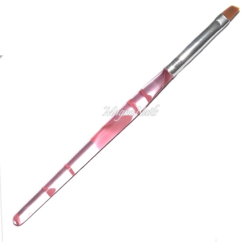 Designer Pinsel für Modellage Gr. 4 schräg  Nageldesign Nägel Nail