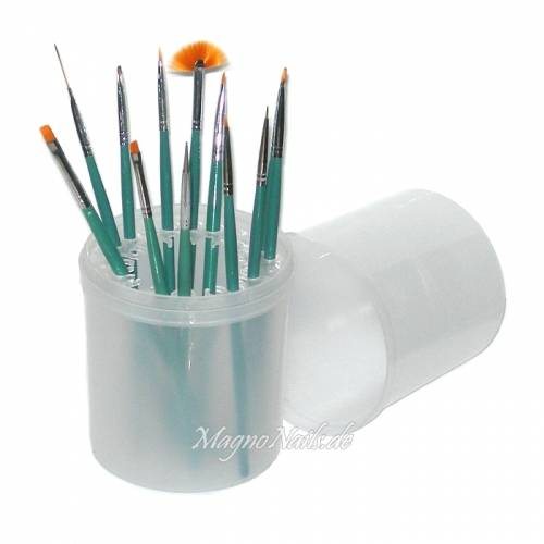 Pinsel Box / Aufbewahrungsbox für Pinsel Nageldesign Nägel Werkzeuge Nails Nagelstudio