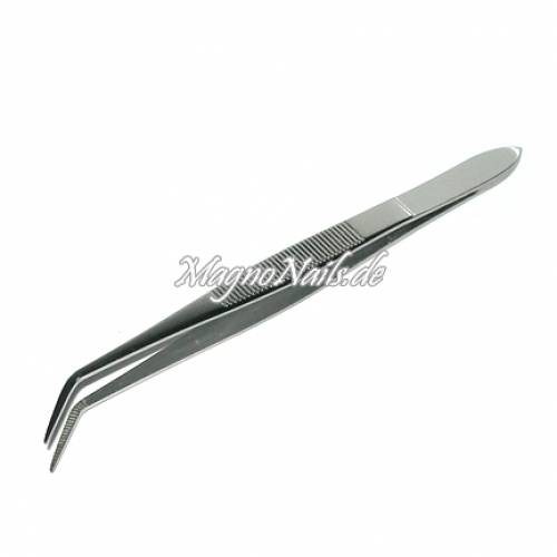 Preview: Nail Art Pinzette gebogen Nagelpinsel Nägel Nagelstudio Zubehör Günstig Schnäppchen