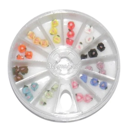 3D Einlegemotive - Rosen in einer Rondell 3D Einleger