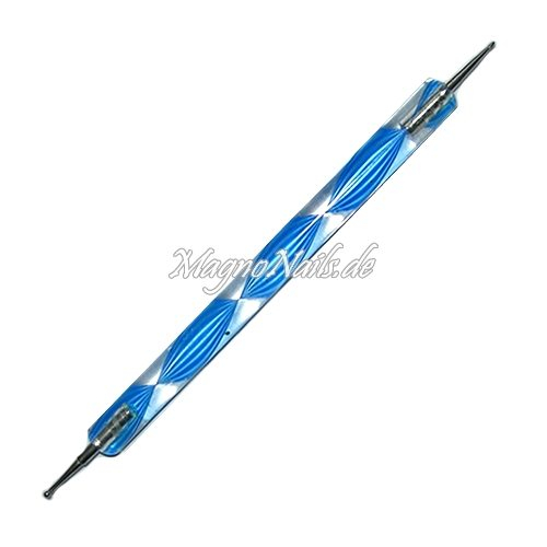 Nail Art Spot Swirl Dotting Tool dunkelblau Modellage Nailart Nails Nägel Nageldesign