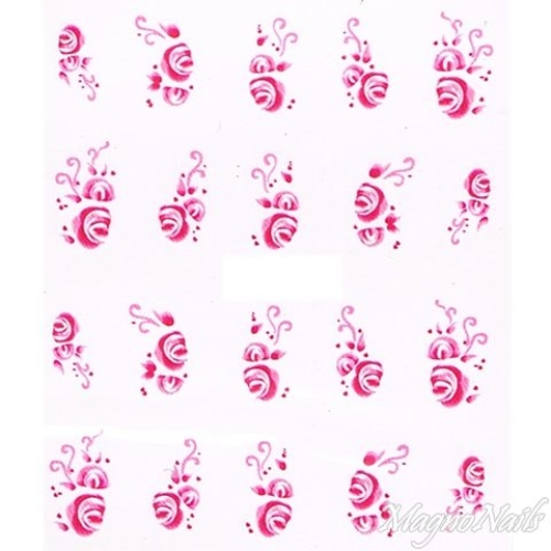 2D Nail Art One Stoke Sticker