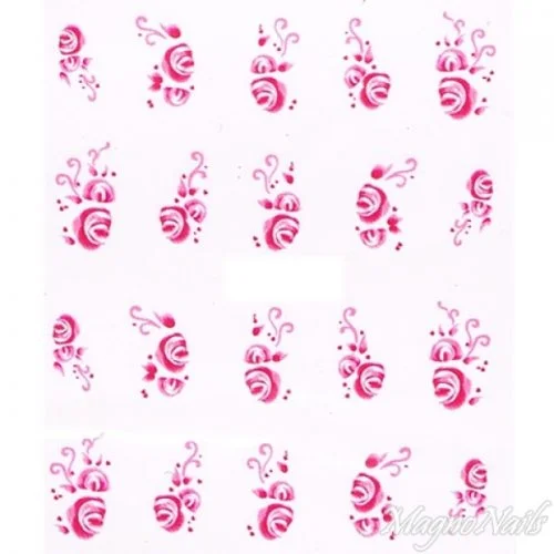 2D Nail Art One Stoke Sticker