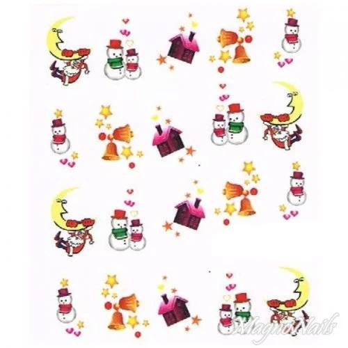 2D Nail Art One Stoke Sticker