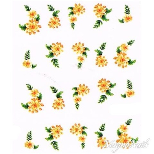2D Nail Art One Stoke Sticker