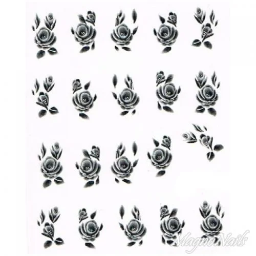 2D Nail Art One Stoke Sticker