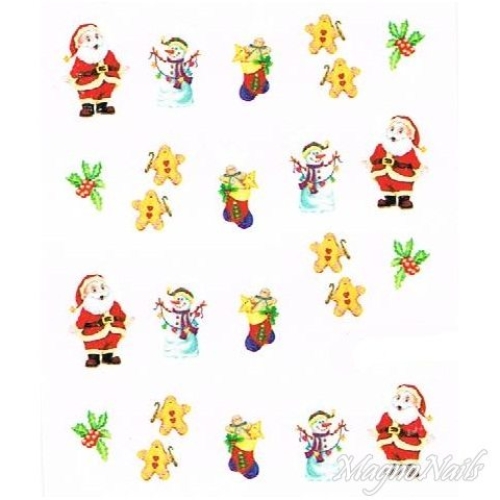 2D Nail Art One Stoke Sticker
