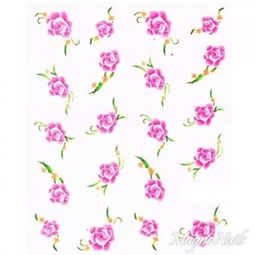 2D Nail Art One Stoke Sticker