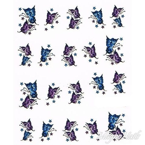 2D Nail Art One Stoke Sticker