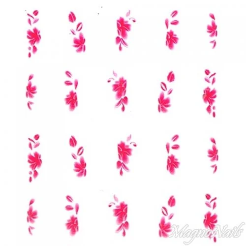 2D Nail Art One Stoke Sticker