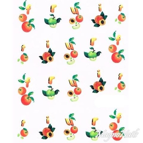 2D Nail Art One Stoke Sticker