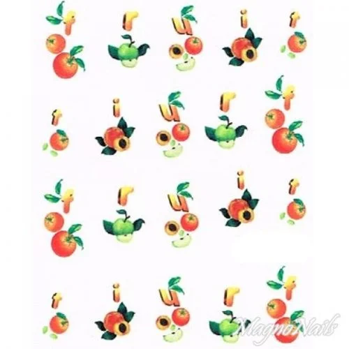 2D Nail Art One Stoke Sticker